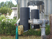 Campingplatz: Abgeschlossene WasserhÀhne